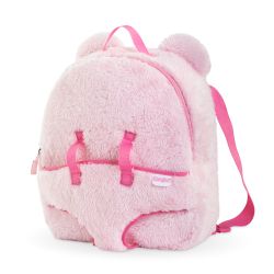 JC25 COROLLE - SAC À DOS PORTE-POUPON PELUCHE ROSE 12